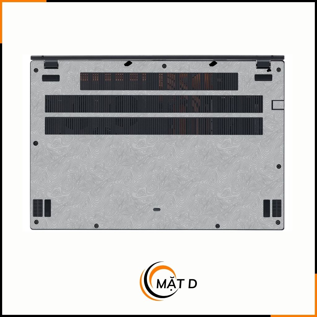 Dán skin laptop asus, dell , acer, hp, msi chính hãng ORAFOL nhập khẩu ĐỨC - SKIN 3M - LAPTOP - MANY STICKER GREY  - SK B14 03 phụ kiện điện thoại huỳnh tân store