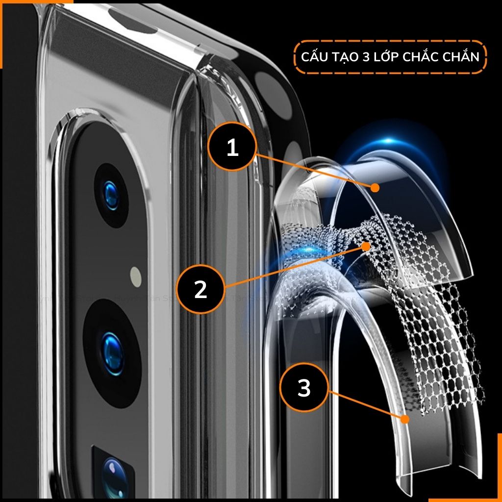 Ốp lưng google pixel 8 pro chống sốc chống vân tay NHÁM VIỀN MÀU VER 2 bảo vệ camera phụ kiện huỳnh tân store