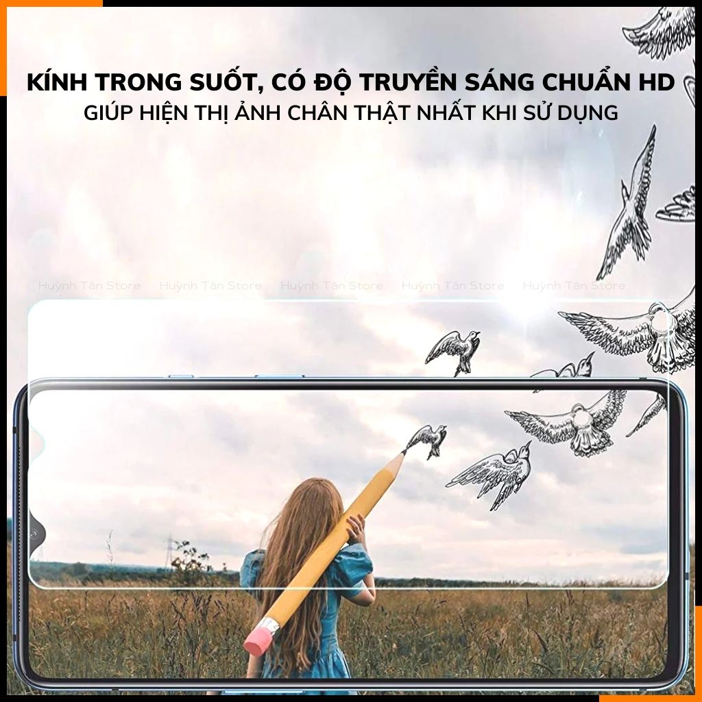 Kính cường lực trong suốt vivo X200 pro X200 pro mini KHÔNG FULL MÀN chống bám vân tay chính hãng GOR 