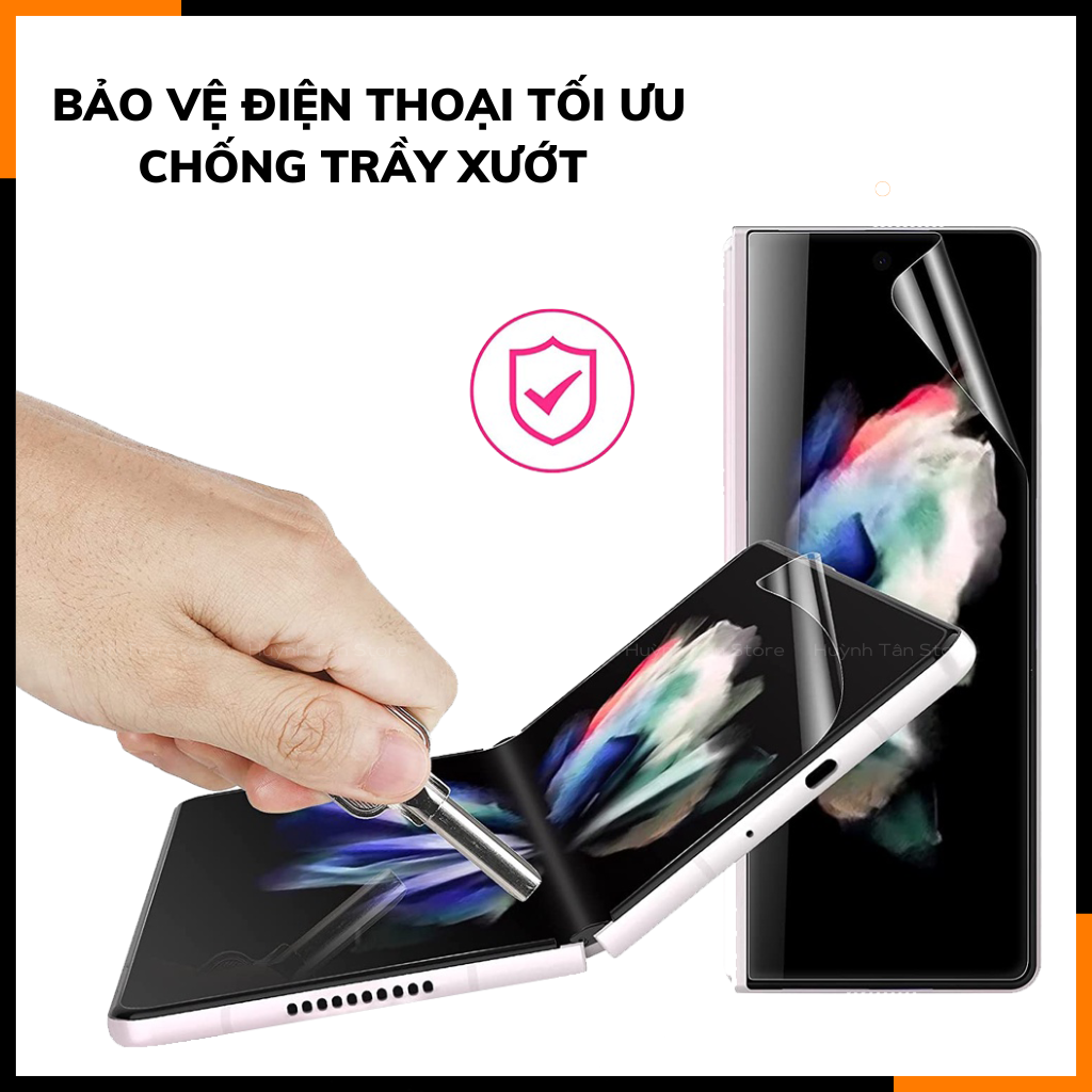 Dán màn hình samsung  Z Fold 6 dẻo TPU chống nhìn trộm 3 lớp dễ dán