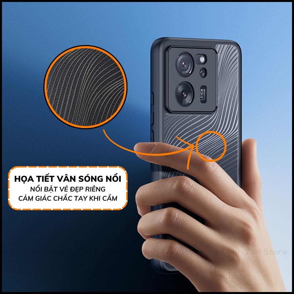 Ốp lưng xiaomi mi 13t 13t pro k60 ultra aimo chính hãng dux ducis chống va đập trong suốt không ố vàng huỳnh tân store