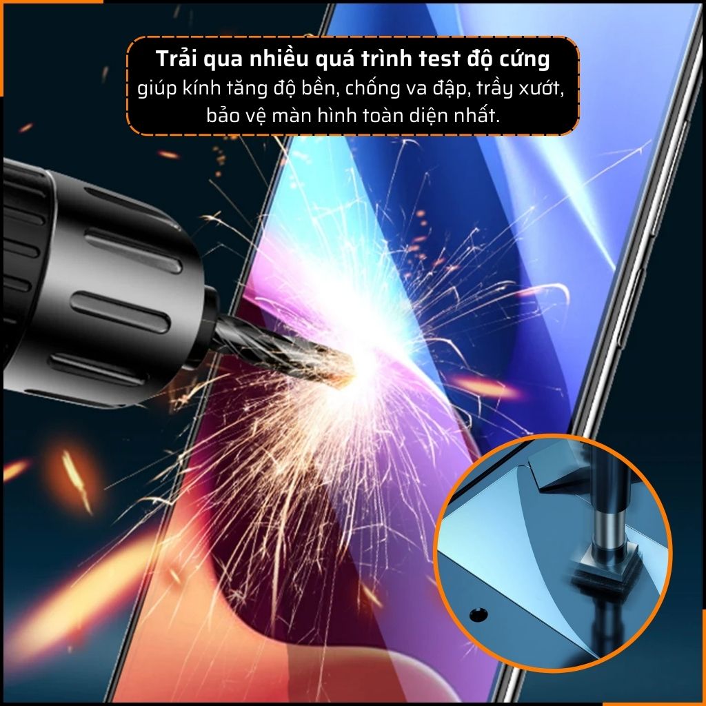 Kính cường lực xiaomi mi 14 trong suốt KHÔNG FULL MÀN chống bám vân tay chính hãng SMART DEVIL huỳnh tân store