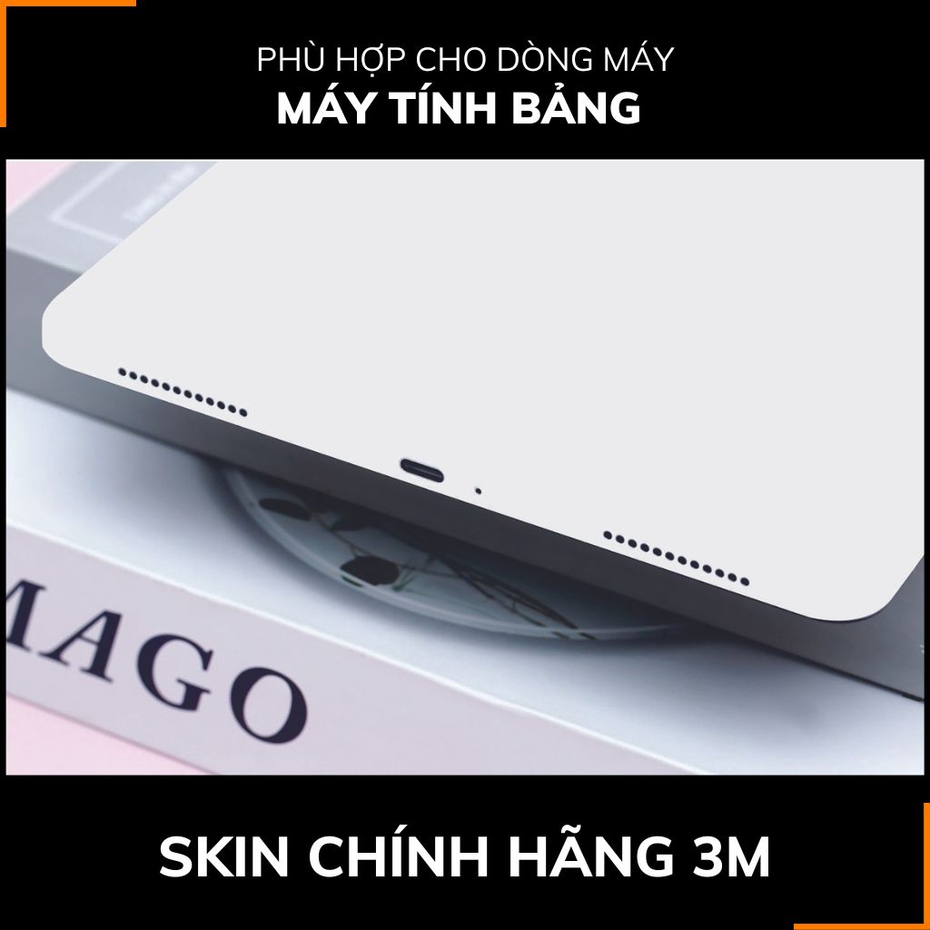Dán skin máy tính bảng xiaomi, huawei, oppo, lenovo, google, microsoft, vivo  full body và camera chính hãng ORAFOL nhập khẩu từ ĐỨC MÁY TÍNH BẢNG  - PASTEL WHITE -  SK A02 09 phụ kiện điện thoại huỳnh tân store