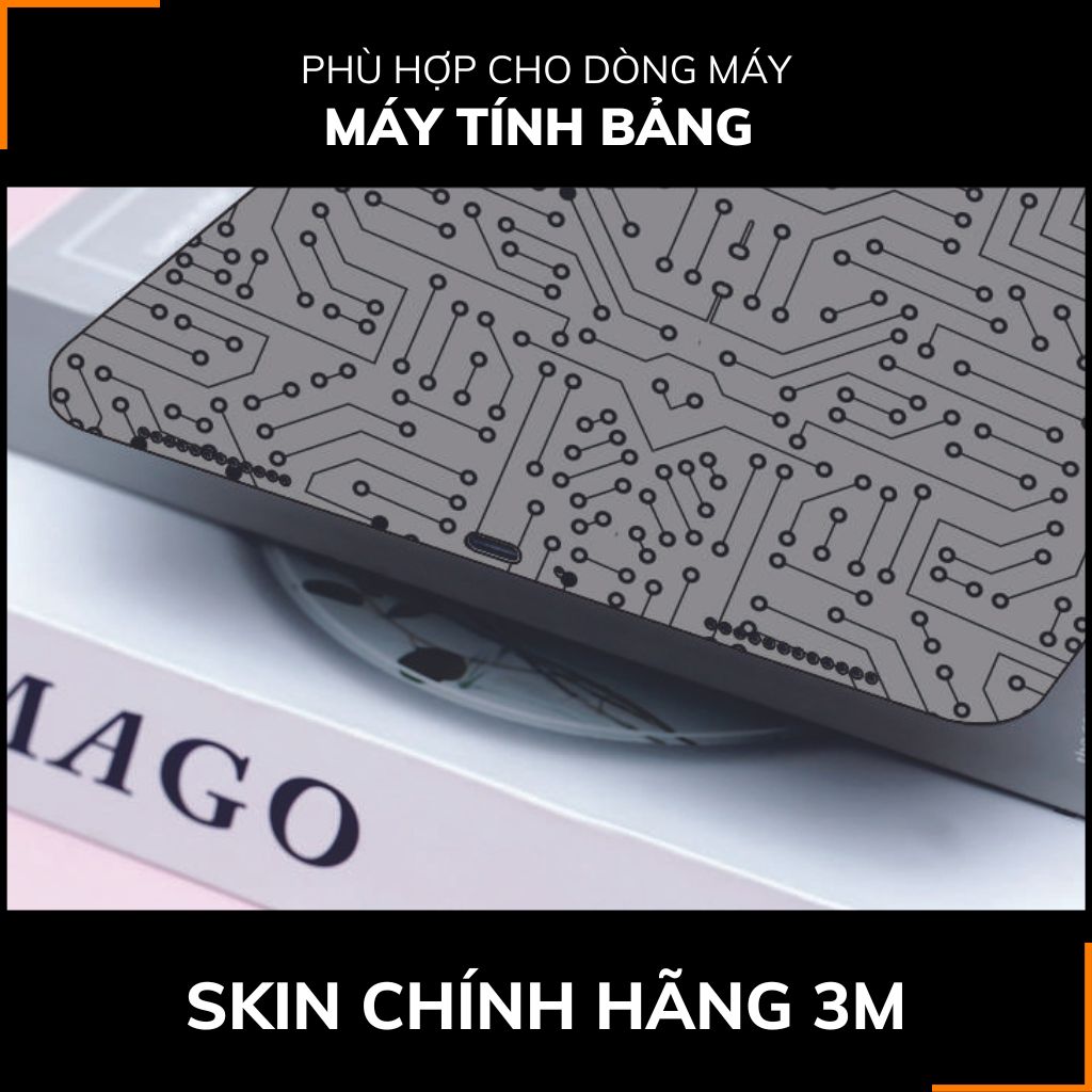 Dán skin máy tính bảng xiaomi, huawei, oppo, lenovo, google, microsoft, vivo  full body và camera chính hãng ORAFOL nhập khẩu từ ĐỨC MÁY TÍNH BẢNG  - ELECTRIC GREY -  SK B01 02 phụ kiện điện thoại huỳnh tân store