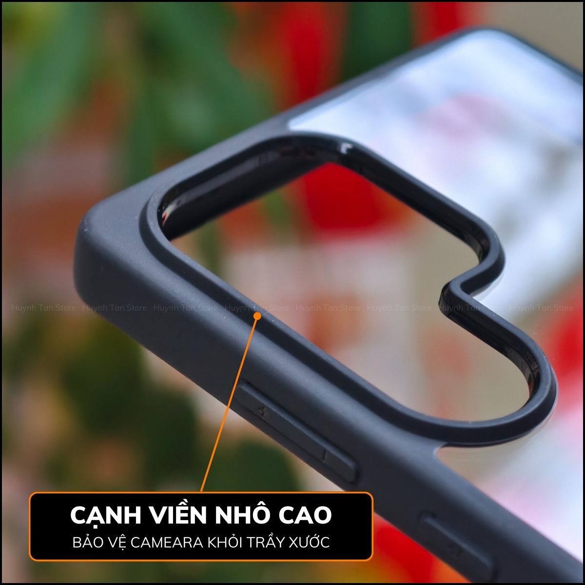 Ốp lưng samsung s25 ultra s24 ultra trong suốt viền đen chính hãng LikGus chống sốc bảo vệ camera