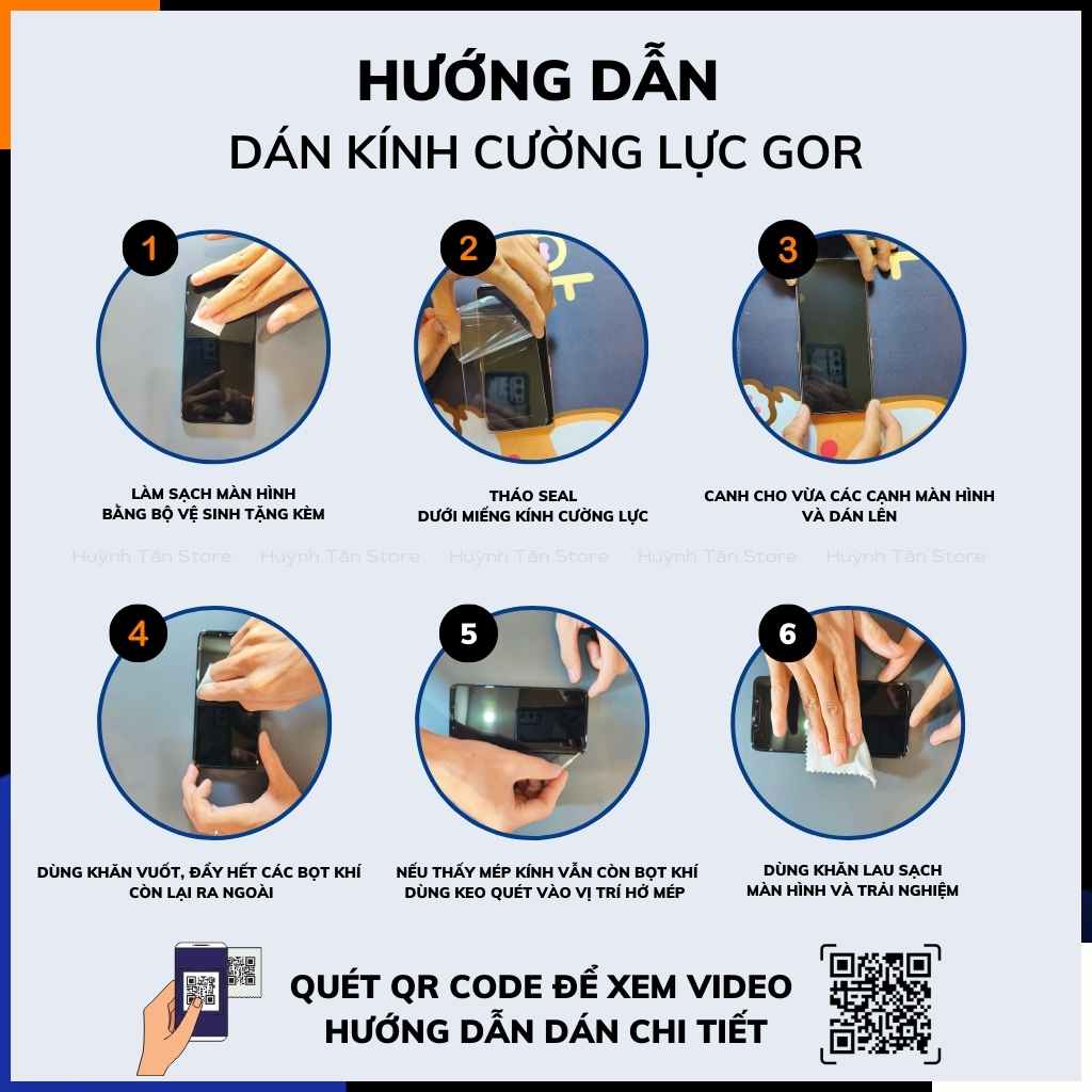 Kính cường lực samsung z fold 5 trong suốt không full màn chống bám vân tay chính hãng Gor phụ kiện huỳnh tân store