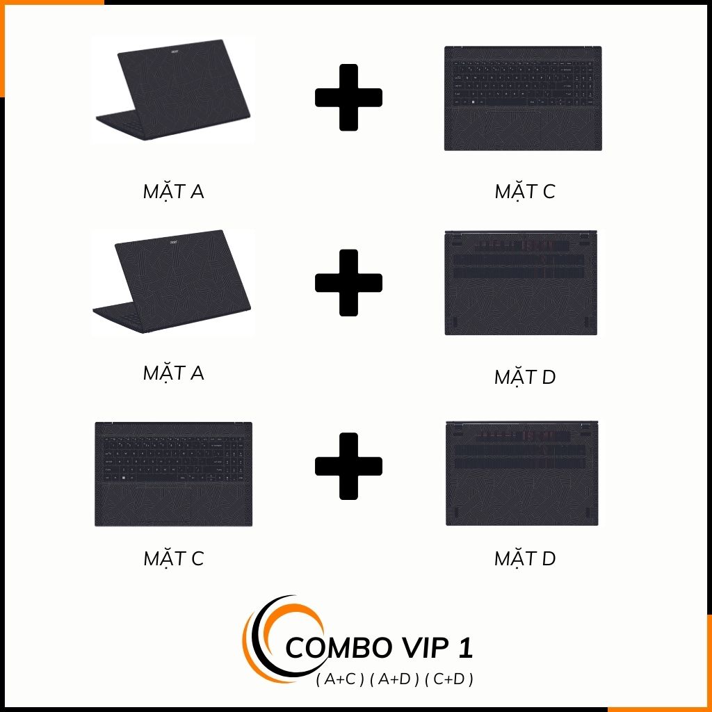 Dán skin laptop asus, dell , acer, hp, msi chính hãng ORAFOL nhập khẩu ĐỨC - SKIN 3M - LAPTOP - PATTEN TEXTURE 06 - SK-B05-06 phụ kiện điện thoại huỳnh tân store