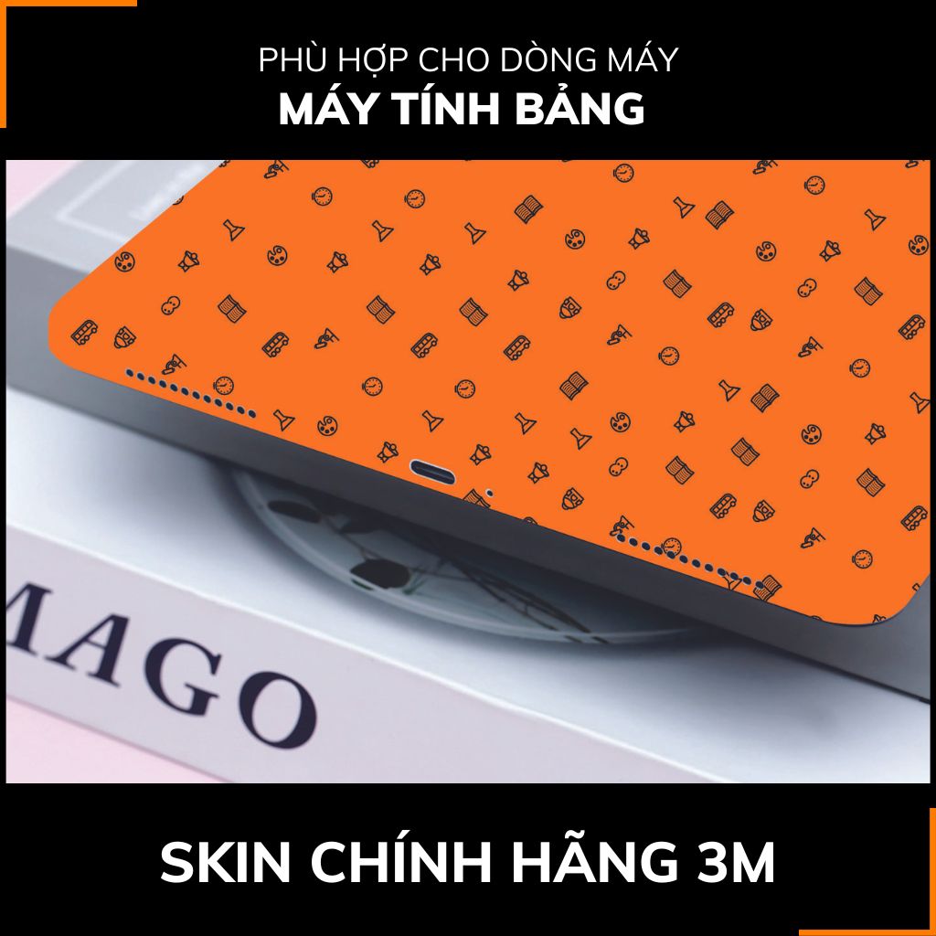 Dán skin máy tính bảng xiaomi, huawei, oppo, lenovo, google, microsoft, vivo  full body và camera chính hãng ORAFOL nhập khẩu từ ĐỨC MÁY TÍNH BẢNG  - MANY STICKER ORANGE -  SK B14 04 phụ kiện điện thoại huỳnh tân store