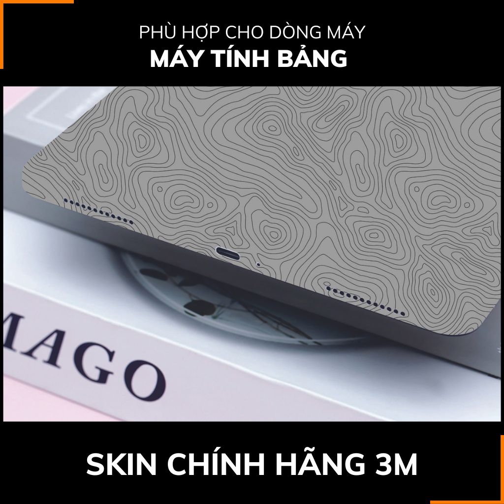 Dán skin máy tính bảng xiaomi, huawei, oppo, lenovo, google, microsoft, vivo  full body và camera chính hãng ORAFOL nhập khẩu từ ĐỨC MÁY TÍNH BẢNG  - MAP GREY -  SK B13 03 phụ kiện điện thoại huỳnh tân store