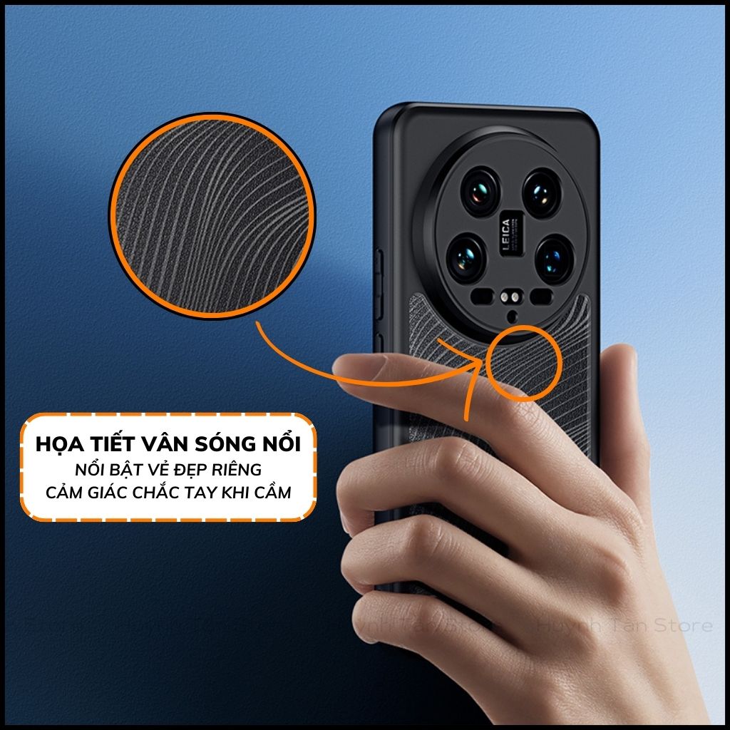 Ốp lưng xiaomi mi 14 ultra aimo chính hãng dux ducis chống va đập trong suốt không ố vàng huỳnh tân store