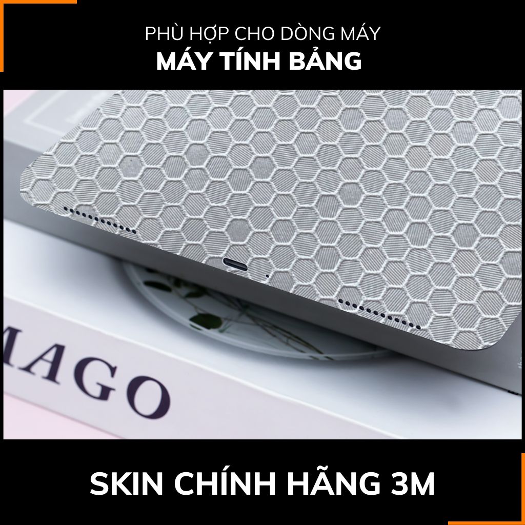 Dán skin máy tính bảng xiaomi, huawei, oppo, lenovo, google, microsoft, vivo  full body và camera chính hãng ORAFOL nhập khẩu từ ĐỨC MÁY TÍNH BẢNG  - HONEYCOMB WHITE -  SK B11 04 phụ kiện điện thoại huỳnh tân store