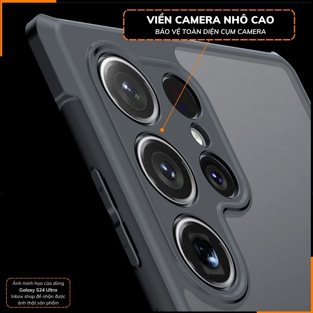 Ốp lưng samsung s24 plus chống sốc xundd bảo vệ camera chính hãng chống ố vàng phụ kiện điện thoại huỳnh tân store