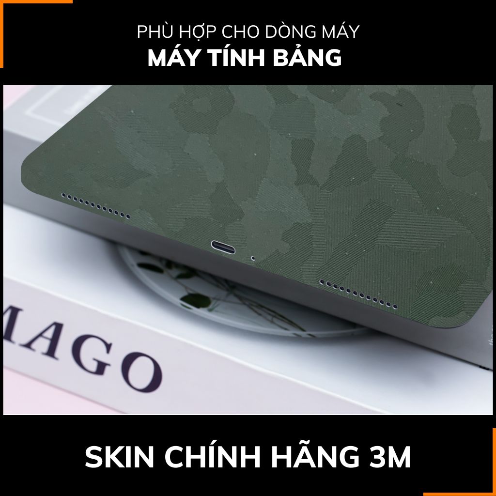 Dán skin máy tính bảng xiaomi, huawei, oppo, lenovo, google, microsoft, vivo  full body và camera chính hãng ORAFOL nhập khẩu từ ĐỨC MÁY TÍNH BẢNG  - CAMO GREEN -  SK B12 02 phụ kiện điện thoại huỳnh tân store