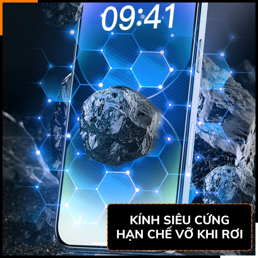 Cường lực Wekome Kingkong HD Vacha iphone 16 pro max ip 15 14 13 12 pro vát cong 9D  [WTP-066/067]