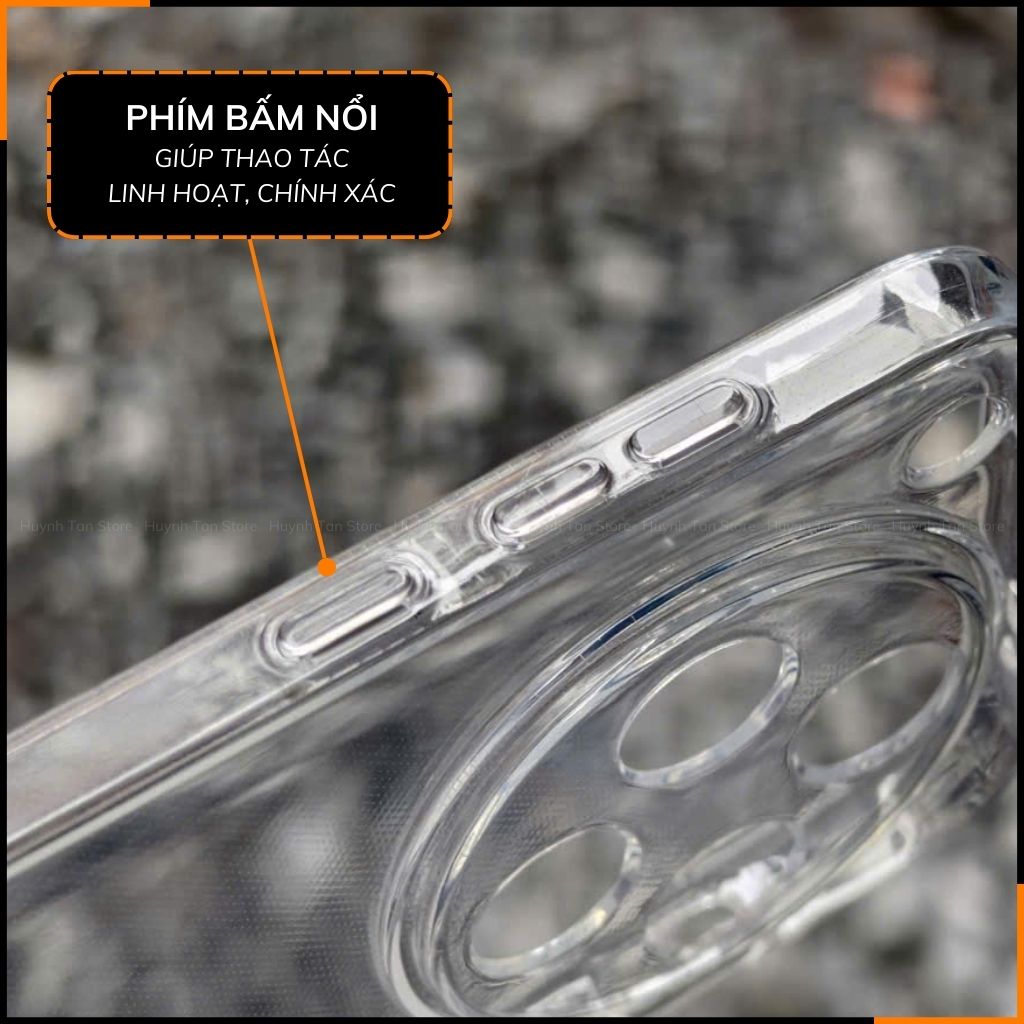 Ốp lưng oppo find x8 silicon GOR trong suốt chính hãng bảo vệ camera phụ kiện huỳnh tân store