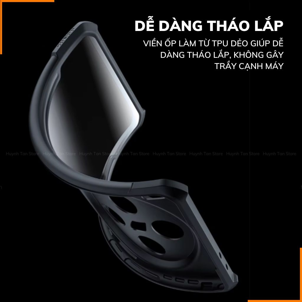 Ốp lưng vivo x200 pro x200 pro mini chống sốc xundd bảo vệ camera chính hãng chống ố vàng