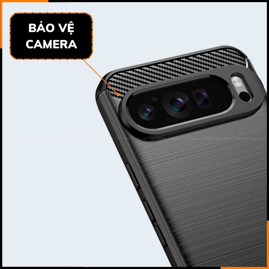 Ốp lưng pixel 9 pro xl dẻo phay xướt chống bám vân tay bảo vệ camera phụ kiện huỳnh tân store