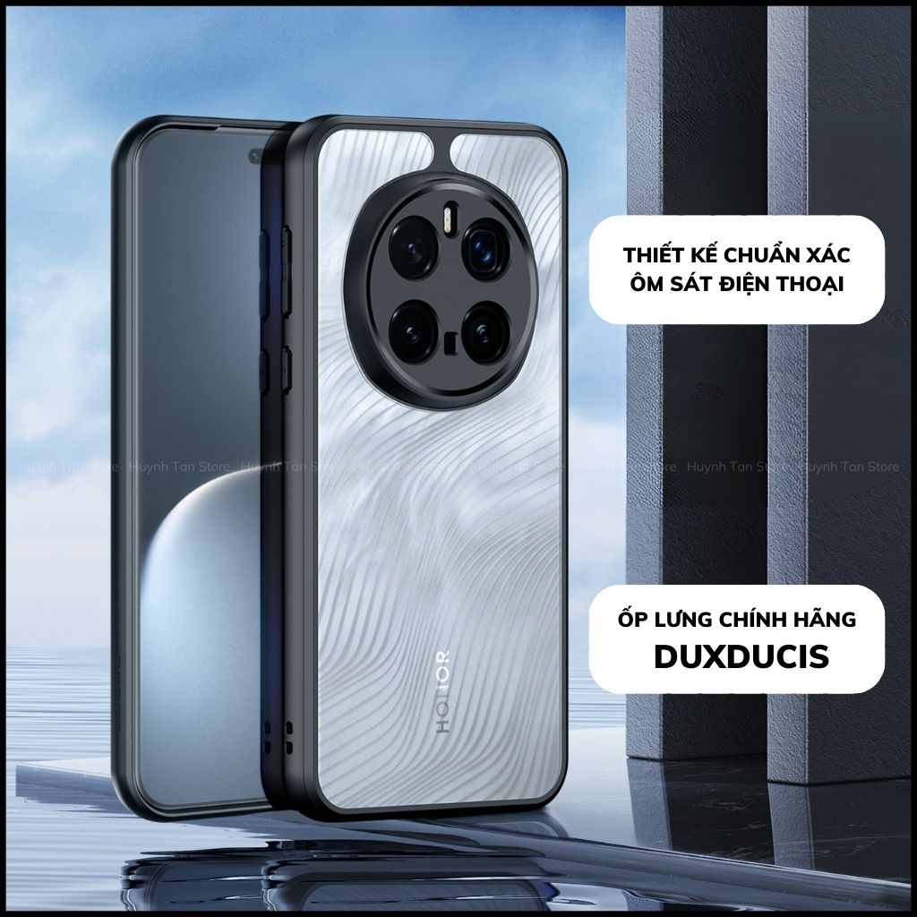 Ốp lưng honor magic 7 pro 6 pro aimo chính hãng duxducis chống va đập trong suốt không ố vàng