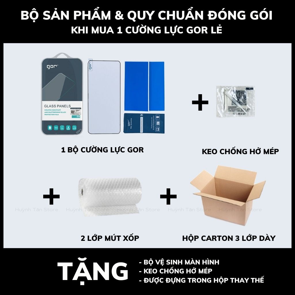 Cường lực xiaomi mi 14 trong suốt FULL MÀN chống bám vân tay chính hãng GOR phụ kiện huỳnh tân store