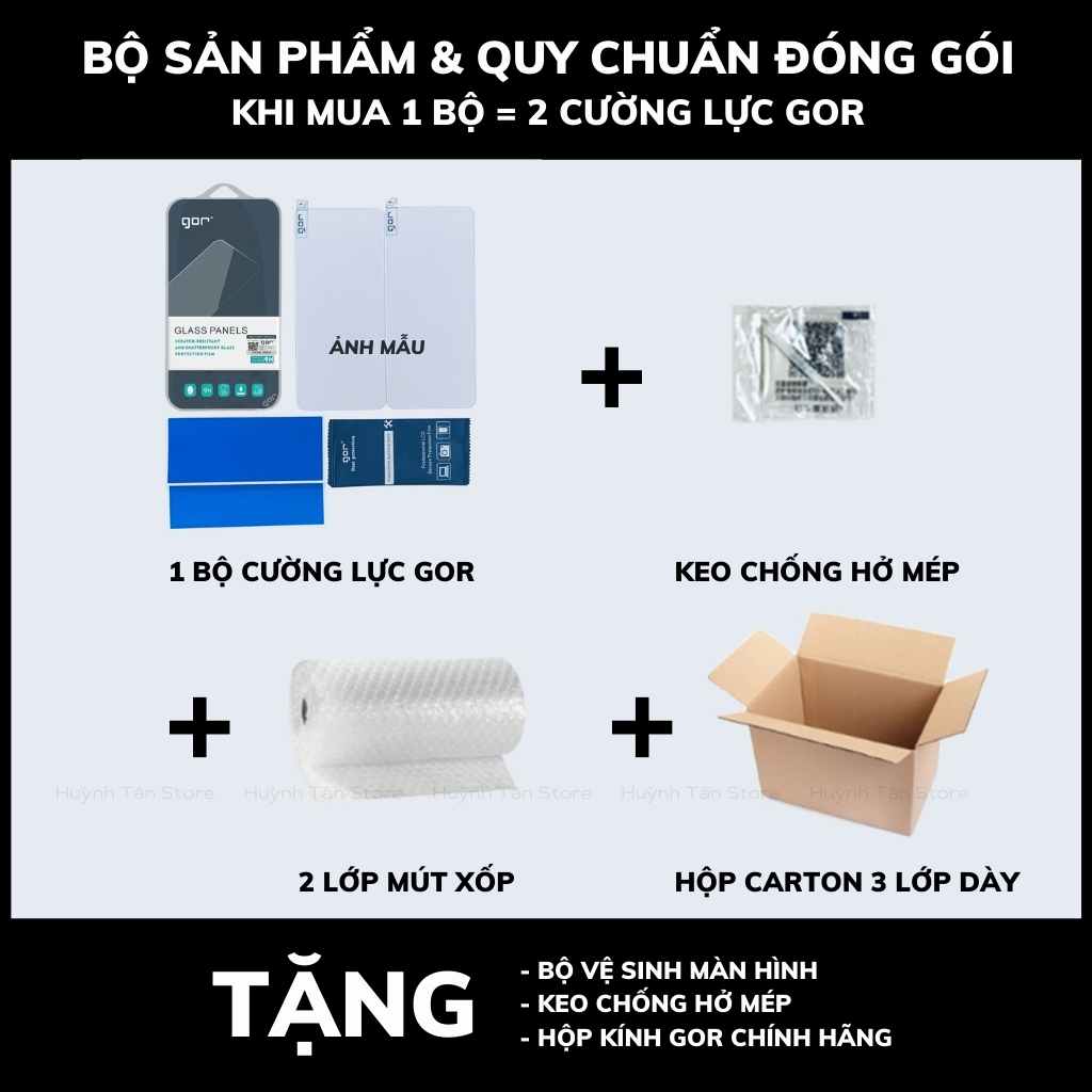 Kính cường lực samsung z fold 5 trong suốt không full màn chống bám vân tay chính hãng Gor phụ kiện huỳnh tân store