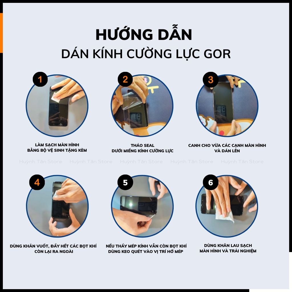Cường lực nubia z70 ultra trong suốt KHÔNG FULL MÀN chống bám vân tay chính hãng GOR