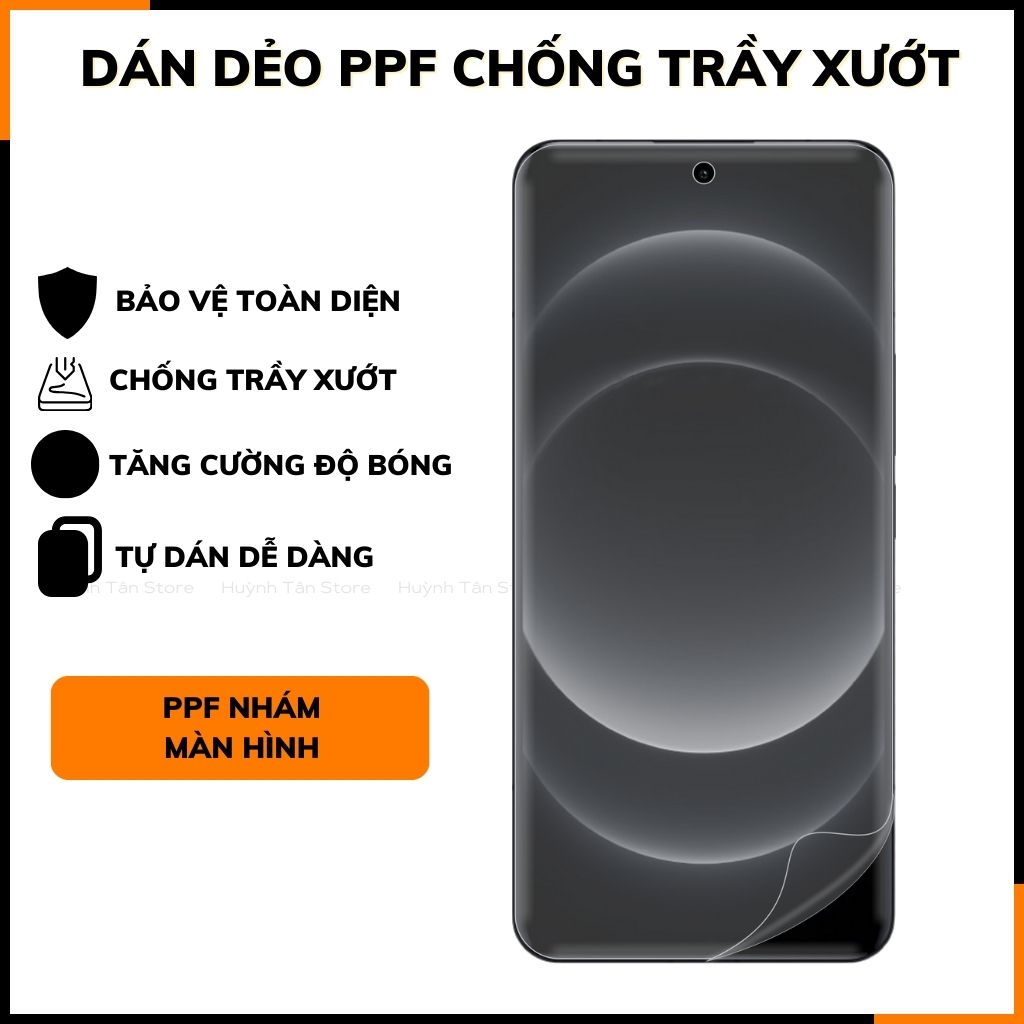 Miếng dán PPF màn hình , lưng , viền trong nhám MI 14 Ultra 