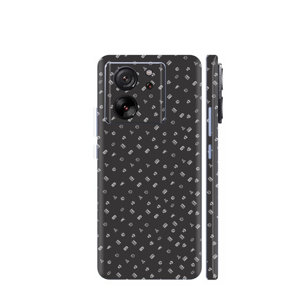 Dán skin điện thoại Mi 13T | Mi 13T Pro  | K60 Ultra full body và camera nhập khẩu chính hãng USA phụ kiện điện thoại huỳnh tân store -  MANY STICKER  - Warp Skin Collection