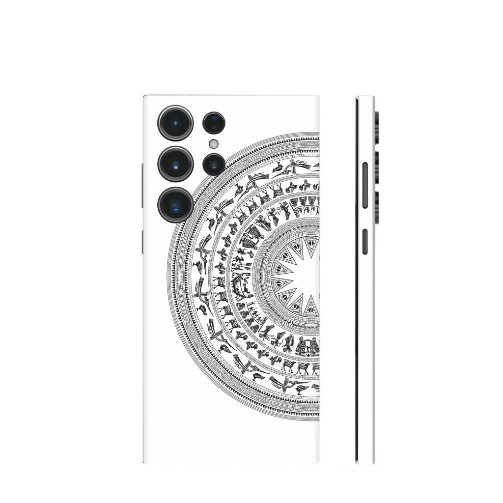 Dán skin điện thoại samsung galaxy s23, s23 plus, s23 ultra full body và camera nhập khẩu chính hãng USA phụ kiện điện thoại huỳnh tân store -NỬA TRỐNG ĐỒNG