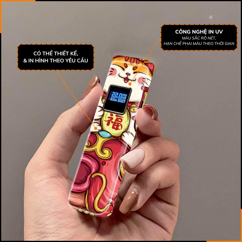  Miếng dán skin in hình xlim pro xlim v2, xlim se, rill x,feelin, xlim sq pro full viền [ Y09 ] phụ kiện huỳnh tân store