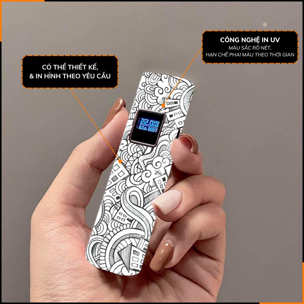 Miếng dán skin in hình xlim pro xlim v2, xlim se, rill x,feelin, xlim sq pro full viền [ L06 ] phụ kiện huỳnh tân store