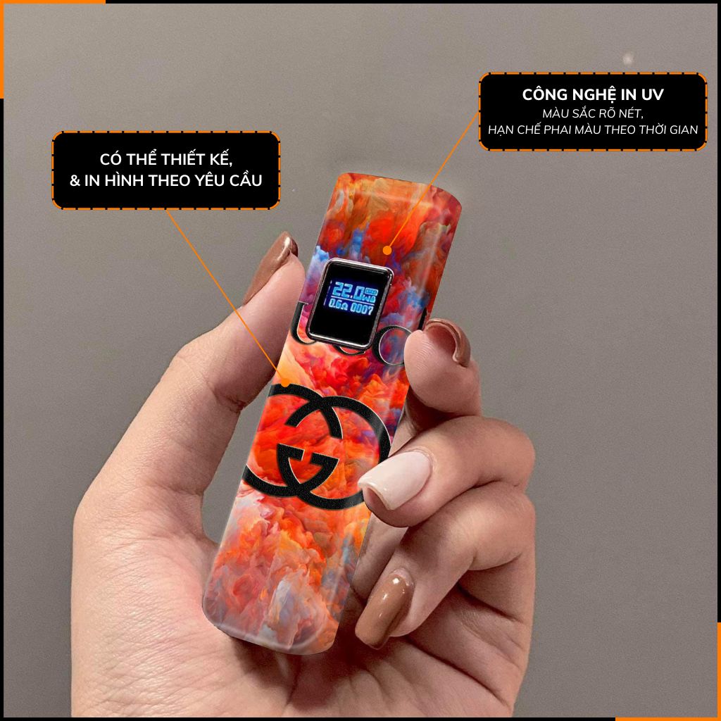 Miếng dán skin in hình xlim pro xlim v2, xlim se, rill x,feelin, xlim sq pro full viền [ E03 ] phụ kiện huỳnh tân store