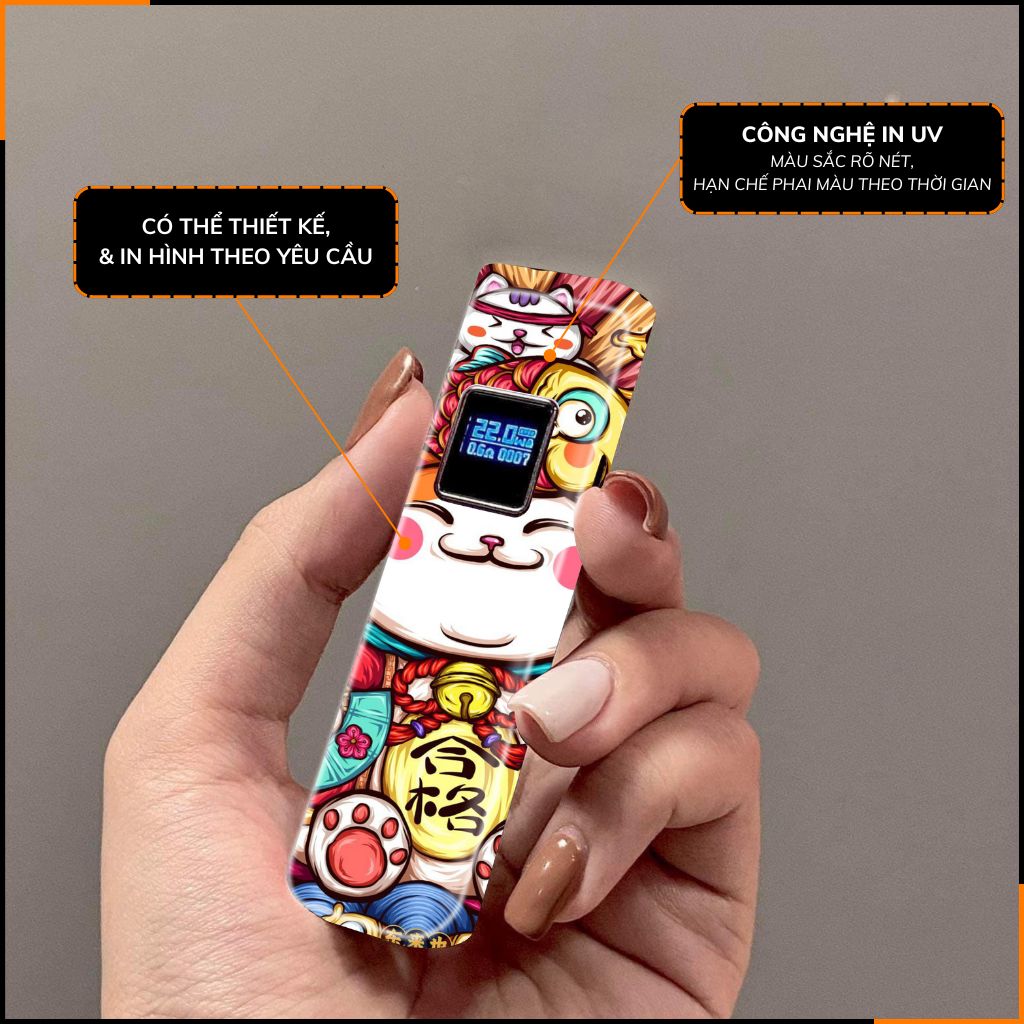  Miếng dán skin in hình xlim pro xlim v2, xlim se, rill x,feelin, xlim sq pro full viền [ Y06 ] phụ kiện huỳnh tân store