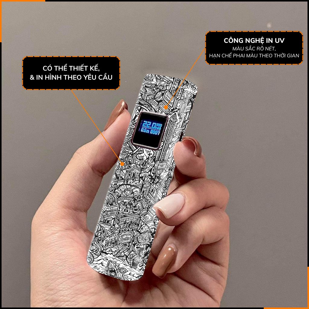 Miếng dán skin in hình xlim pro xlim v2, xlim se, rill x,feelin, xlim sq pro full viền [ U03] phụ kiện huỳnh tân store