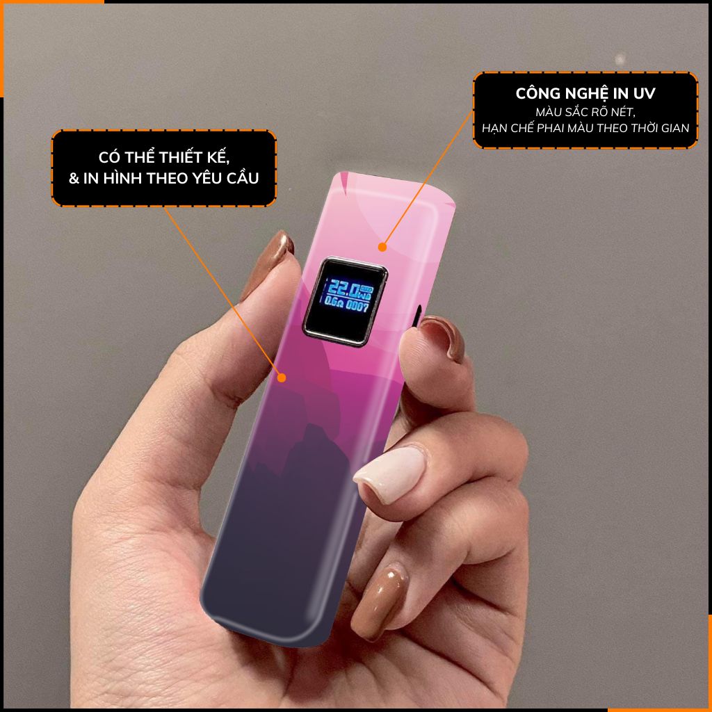 Miếng dán skin in hình xlim pro xlim v2, xlim se, rill x,feelin, xlim sq pro full viền [ T05 ] phụ kiện huỳnh tân store