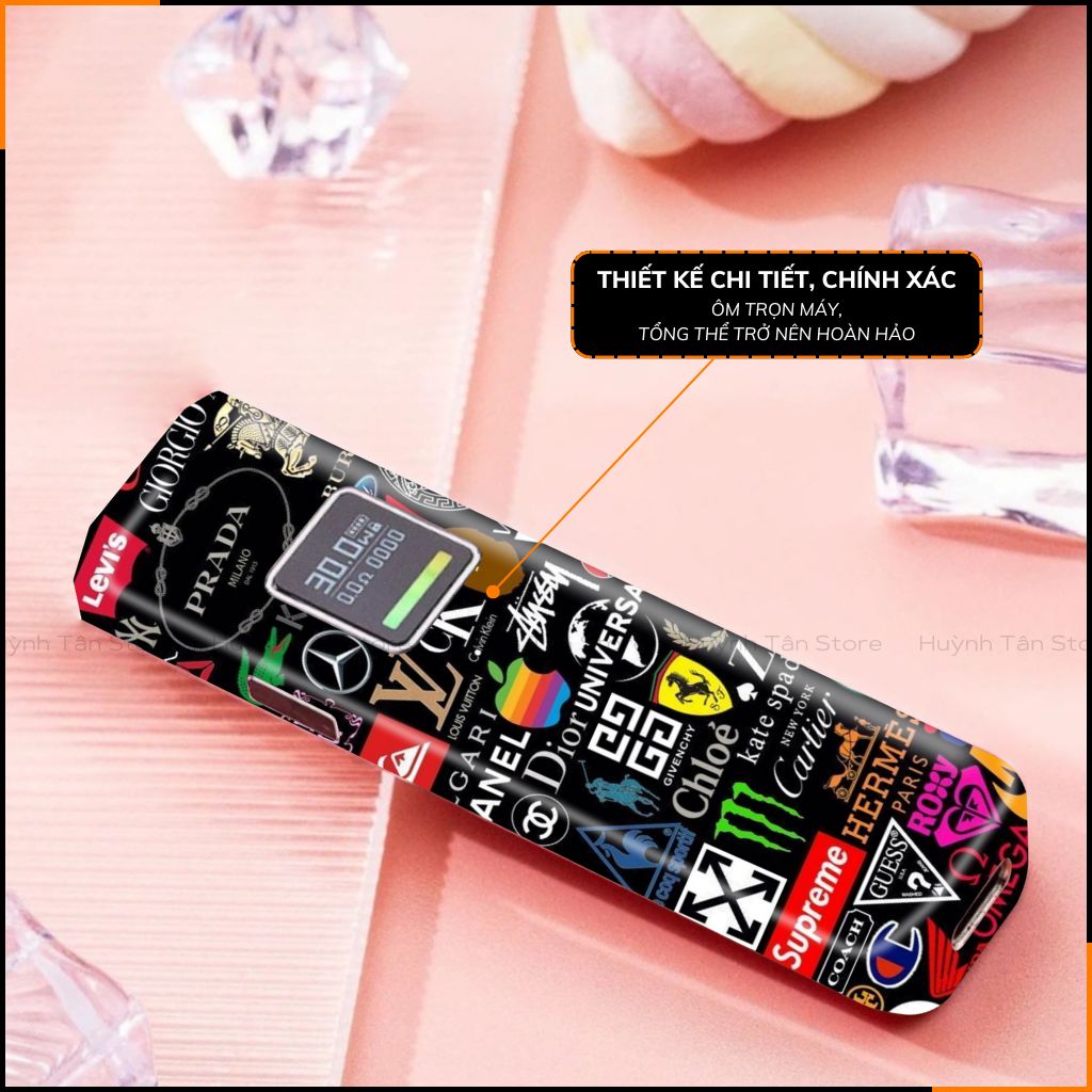 Miếng dán skin in hình xlim pro xlim v2, xlim se, rill x,feelin, xlim sq pro full viền [ L17 ] phụ kiện huỳnh tân store