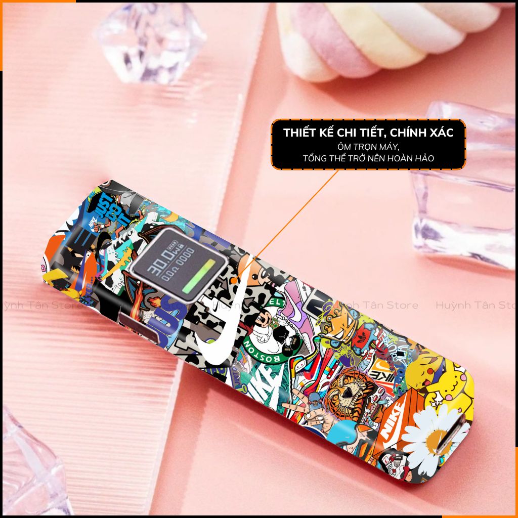Miếng dán skin in hình xlim pro xlim v2, xlim se, rill x,feelin, xlim sq pro full viền [ L09 ] phụ kiện huỳnh tân store