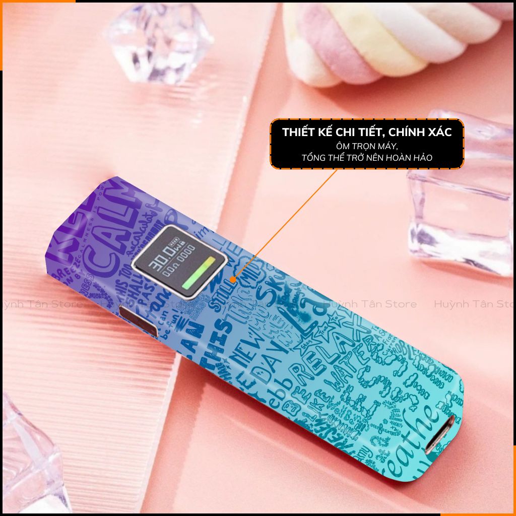 Miếng dán skin in hình xlim pro xlim v2, xlim se, rill x,feelin, xlim sq pro full viền [ L04 ] phụ kiện huỳnh tân store