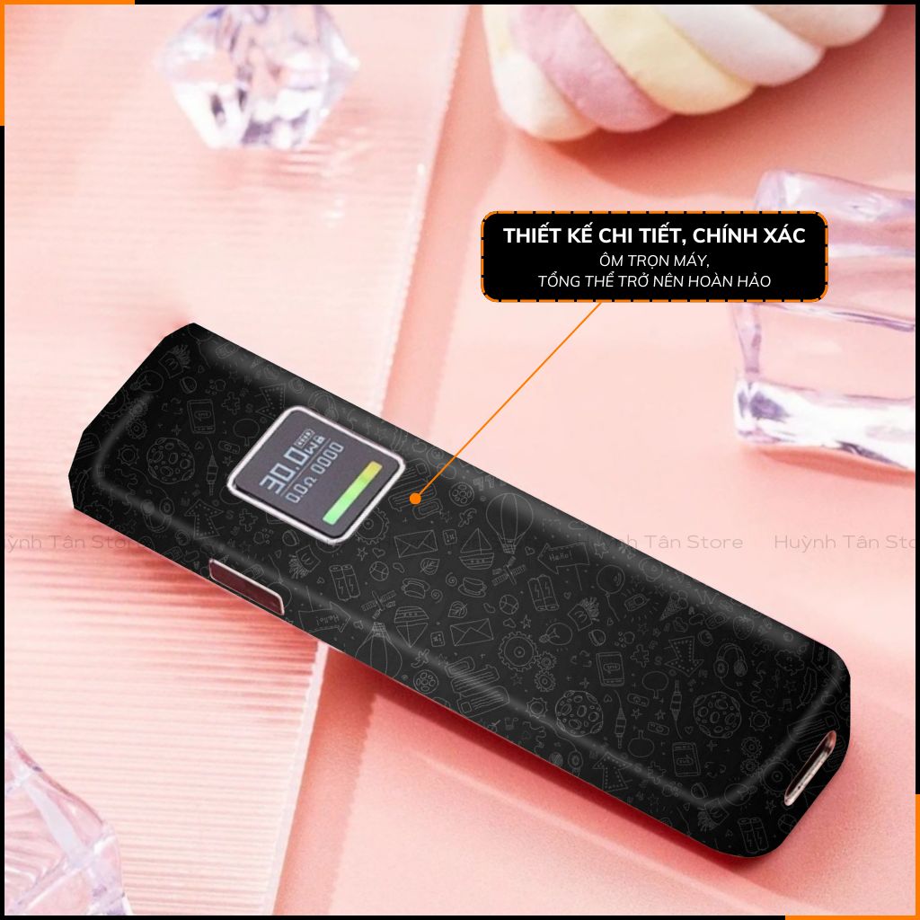 Miếng dán skin in hình xlim pro xlim v2, xlim se, rill x,feelin, xlim sq pro full viền [ L03 ] phụ kiện huỳnh tân store
