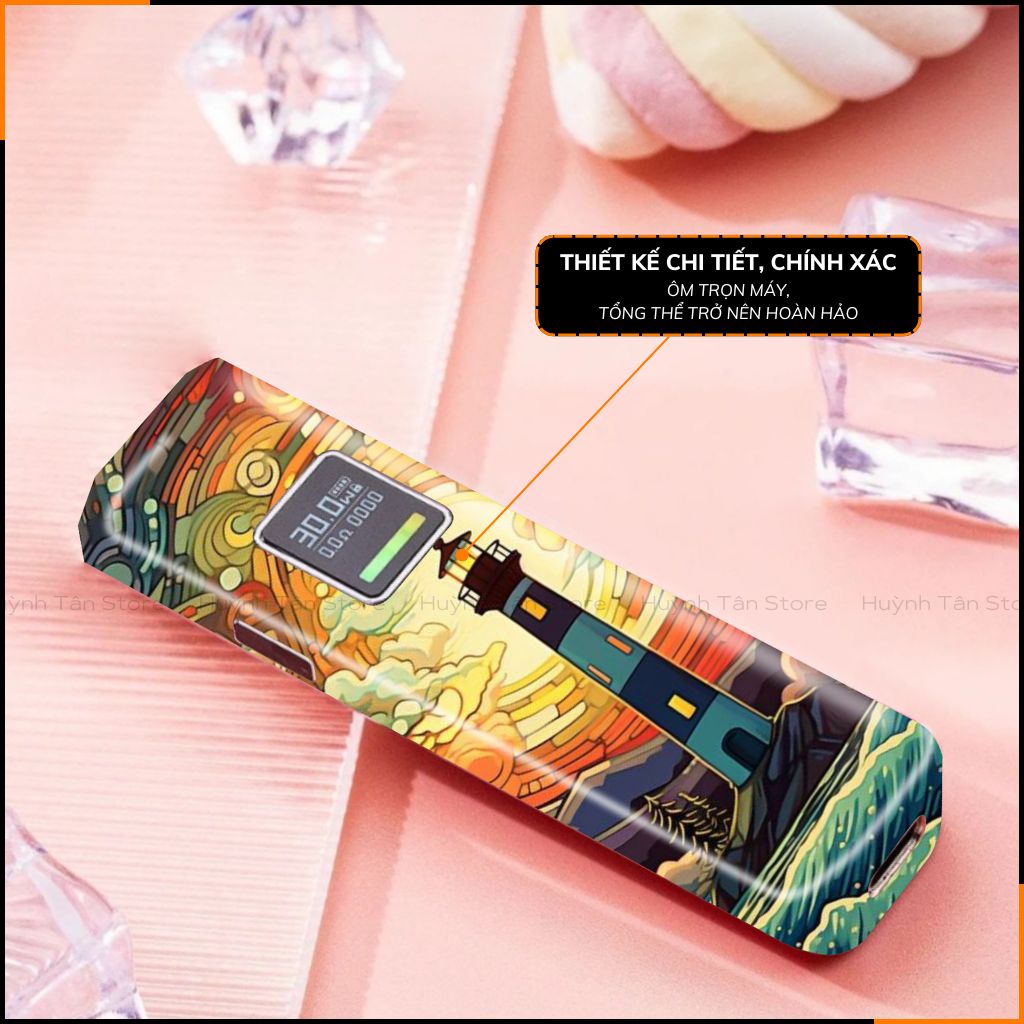 Miếng dán skin in hình xlim pro xlim v2, xlim se, rill x,feelin, xlim sq pro full viền [ W13 ] phụ kiện huỳnh tân store