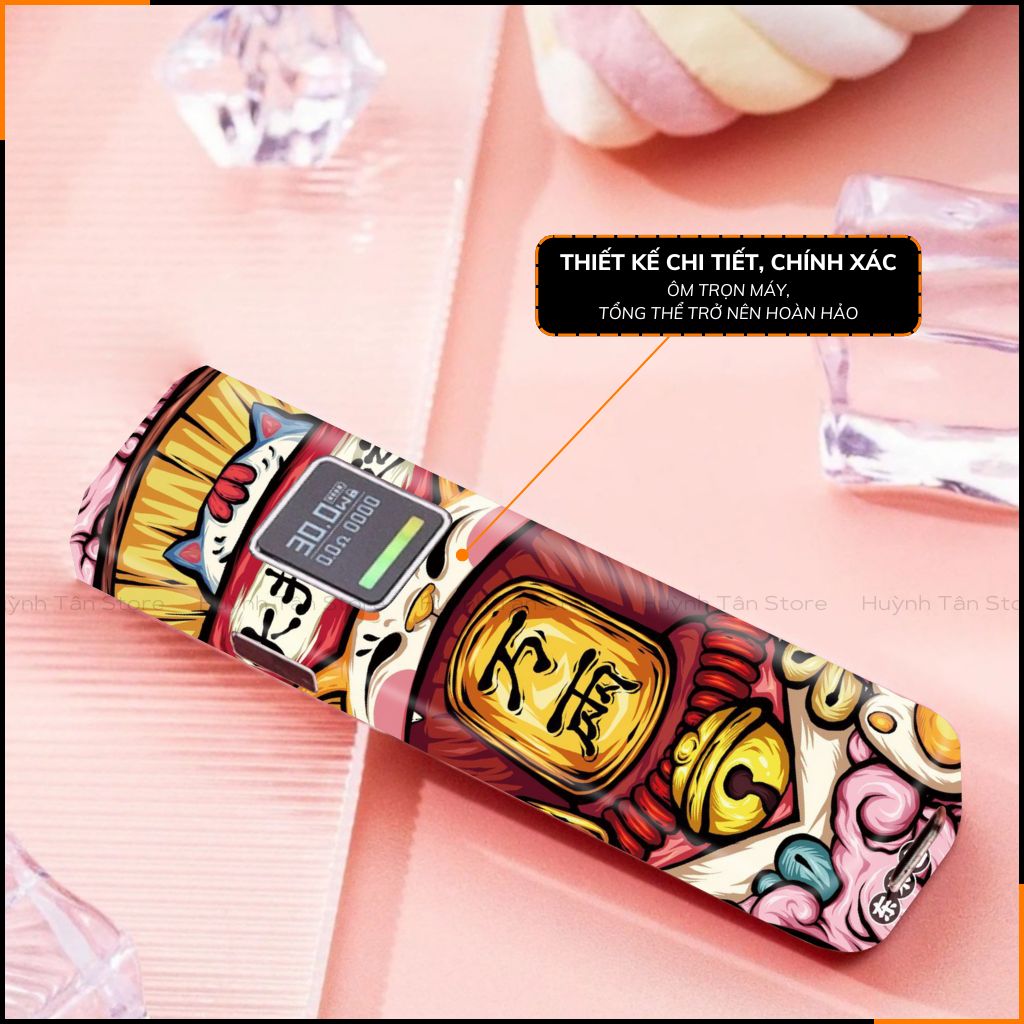 Miếng dán skin in hình xlim pro xlim v2, xlim se, rill x,feelin, xlim sq pro full viền [ Y01 ] phụ kiện huỳnh tân store