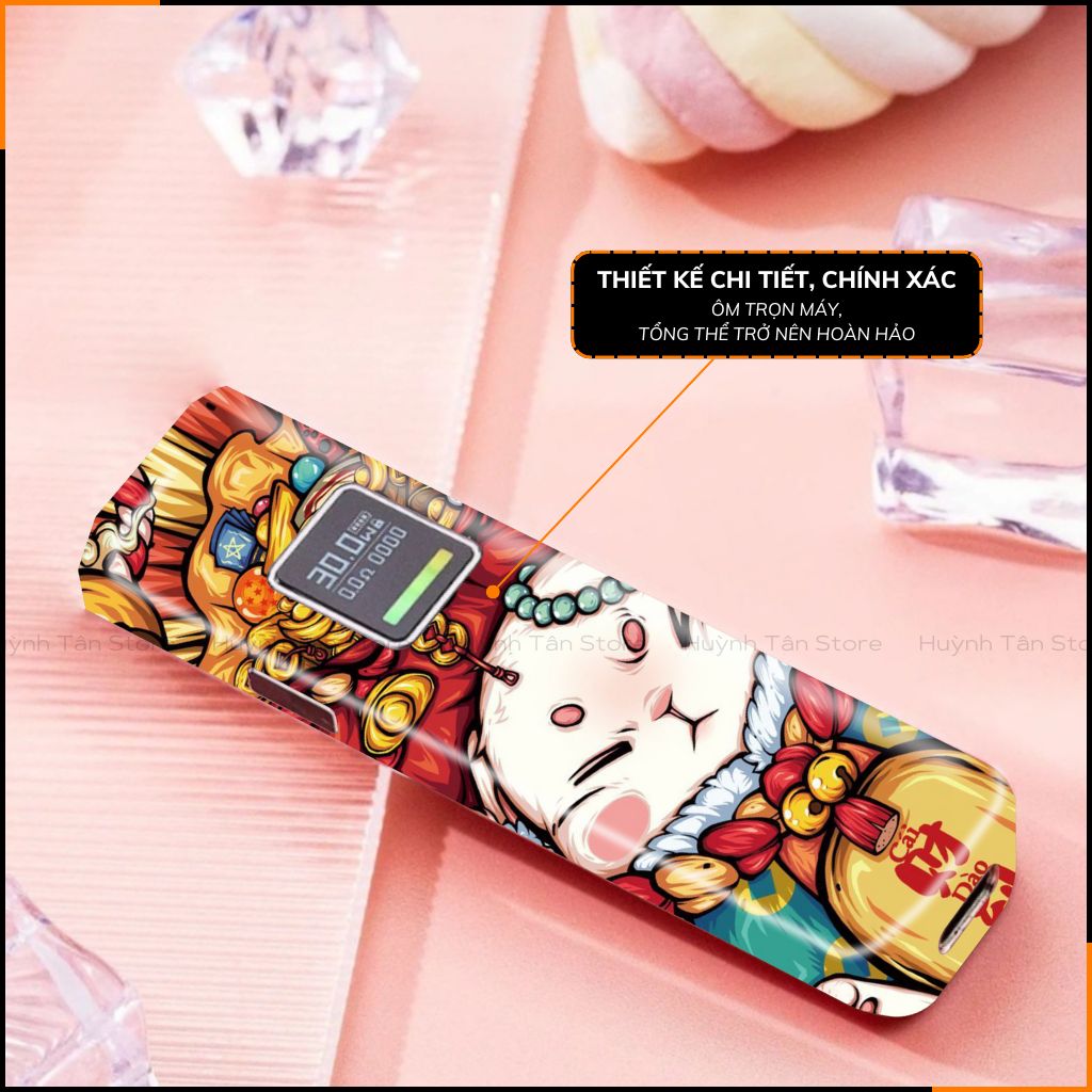 Miếng dán skin in hình xlim pro xlim v2, xlim se, rill x,feelin, xlim sq pro full viền [ Y11 ] phụ kiện huỳnh tân store