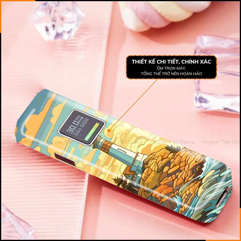 Miếng dán skin in hình xlim pro xlim v2, xlim se, rill x,feelin, xlim sq pro full viền [W12 ] phụ kiện huỳnh tân store