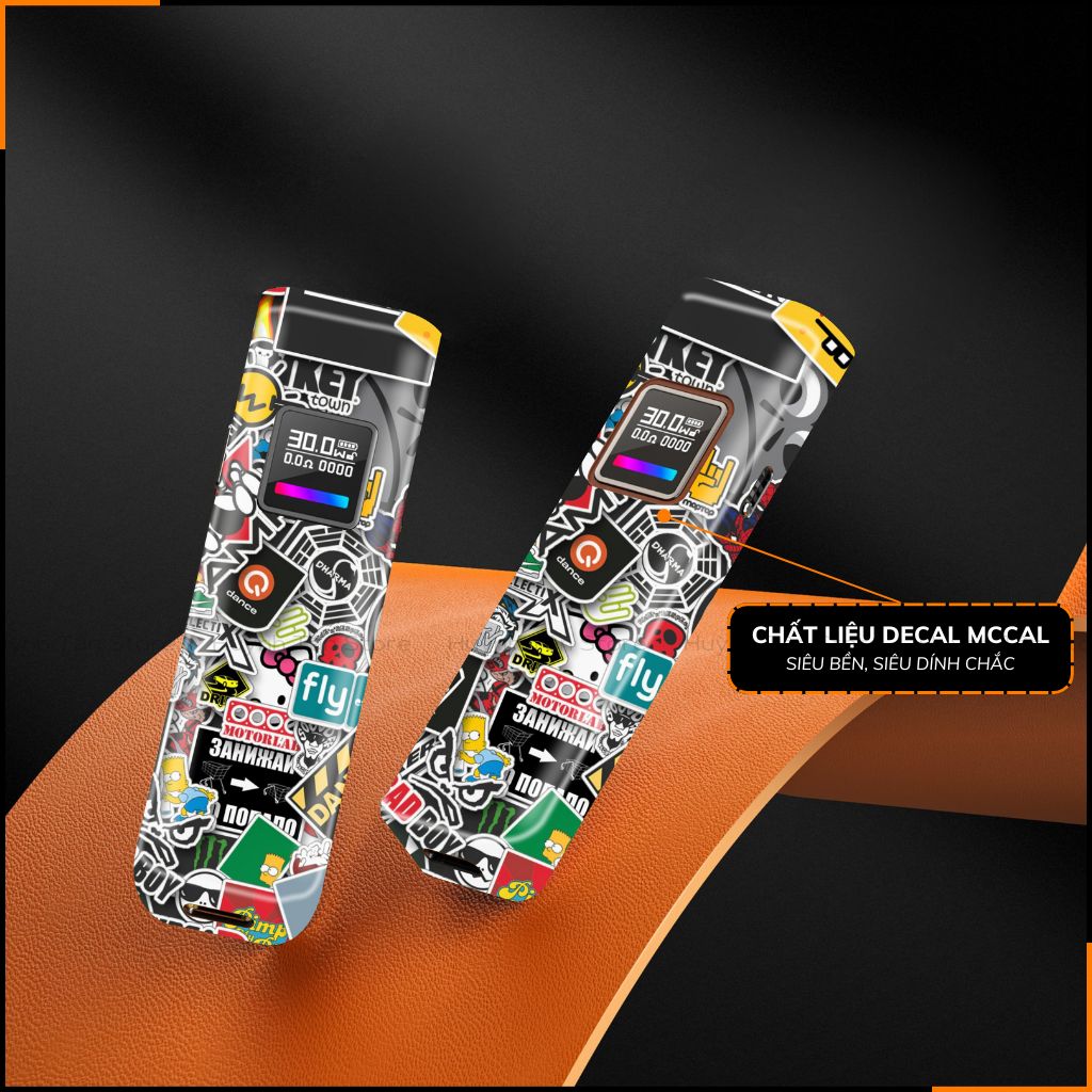 Miếng dán skin in hình xlim pro xlim v2, xlim se, rill x,feelin, xlim sq pro full viền [ L13 ] phụ kiện huỳnh tân store