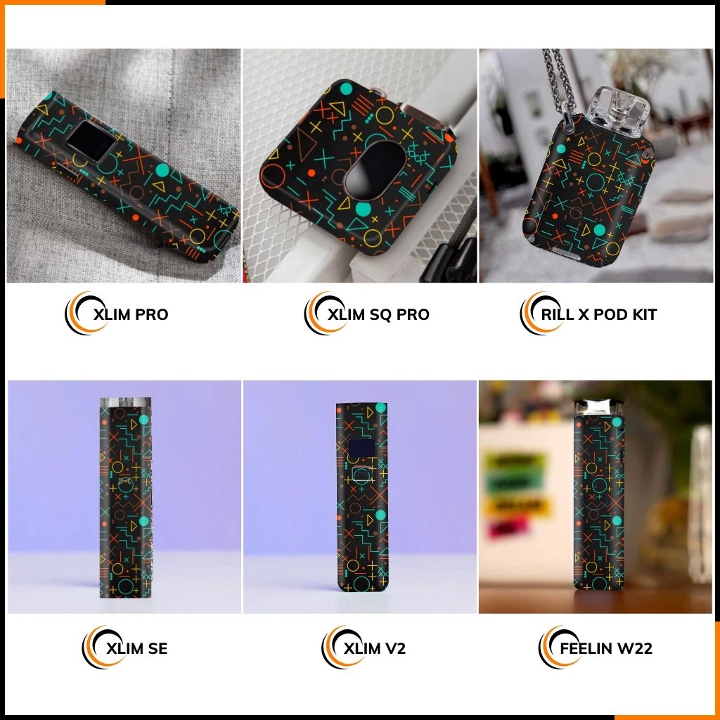 Miếng dán skin in hình xlim pro xlim v2, xlim se, rill x,feelin, xlim sq pro full viền [ A05 ] phụ kiện huỳnh tân store