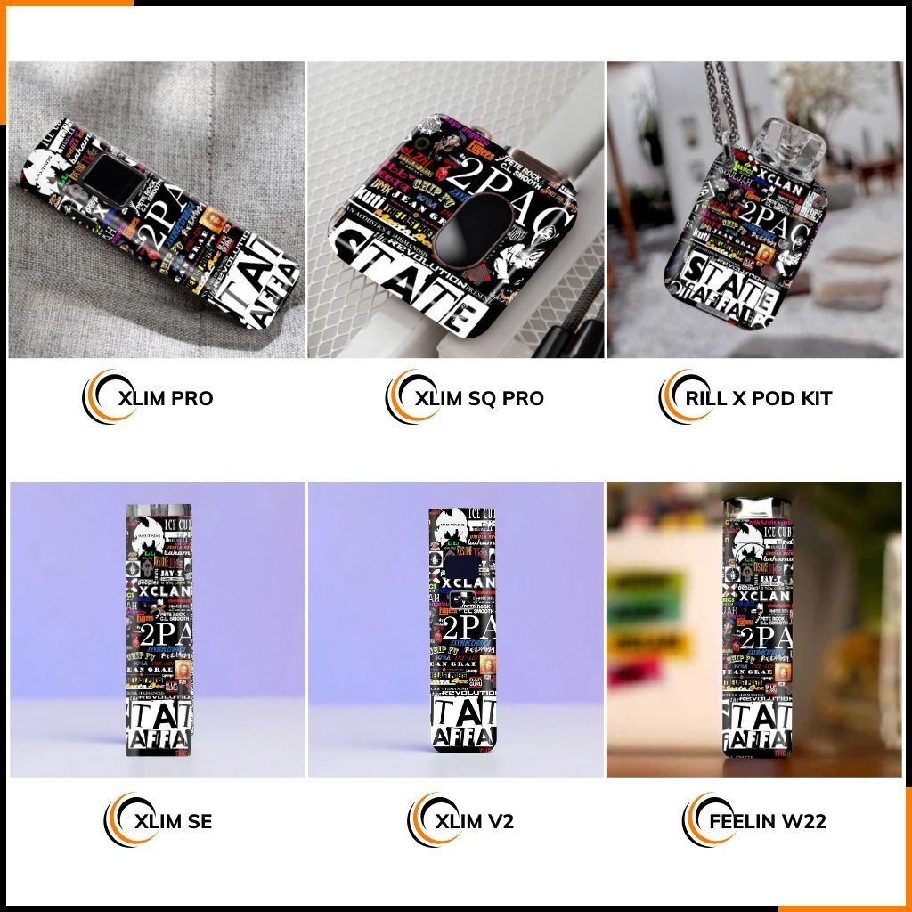 Miếng dán skin in hình xlim pro xlim v2, xlim se, rill x,feelin, xlim sq pro full viền [ L10 ] phụ kiện huỳnh tân store