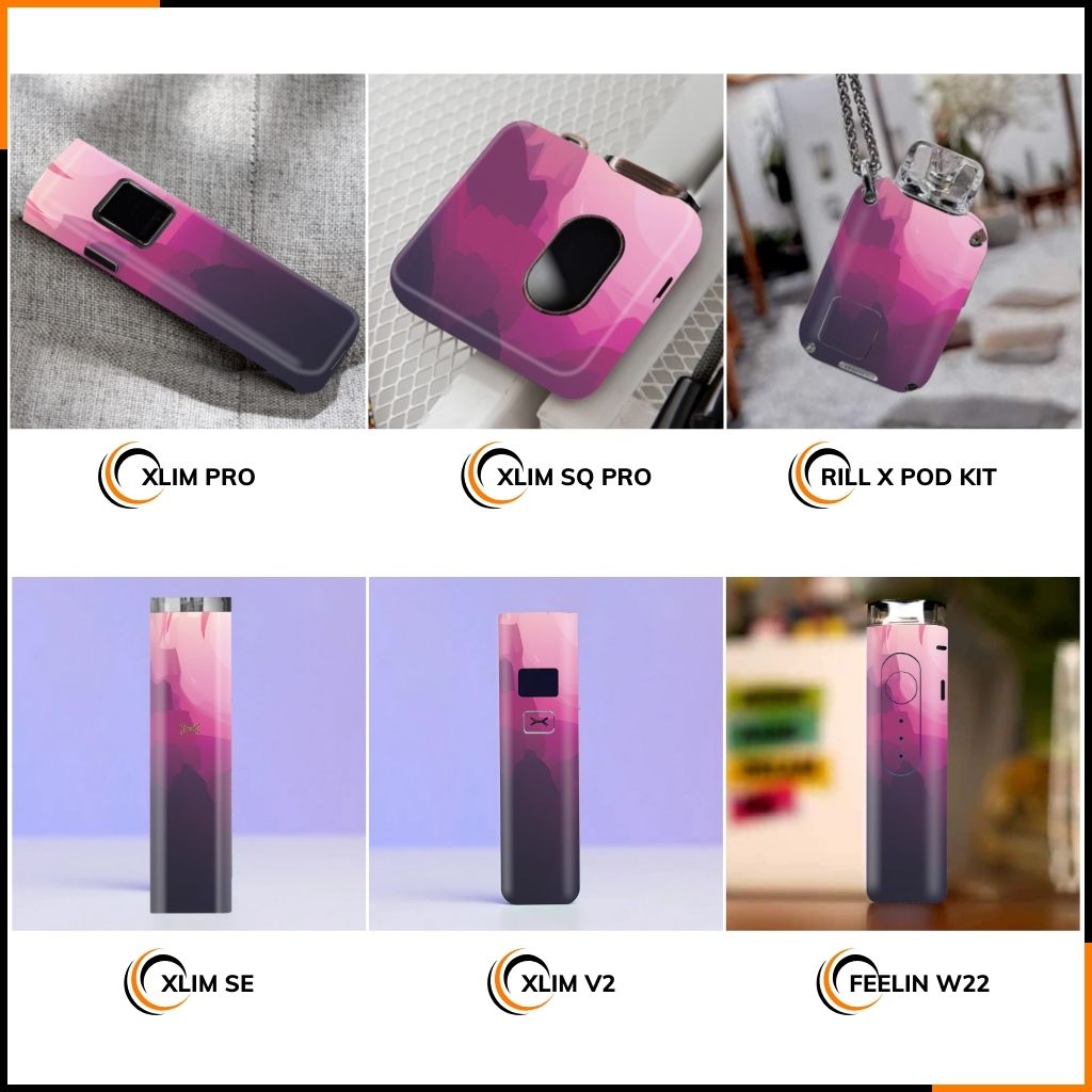 Miếng dán skin in hình xlim pro xlim v2, xlim se, rill x,feelin, xlim sq pro full viền [ T05 ] phụ kiện huỳnh tân store