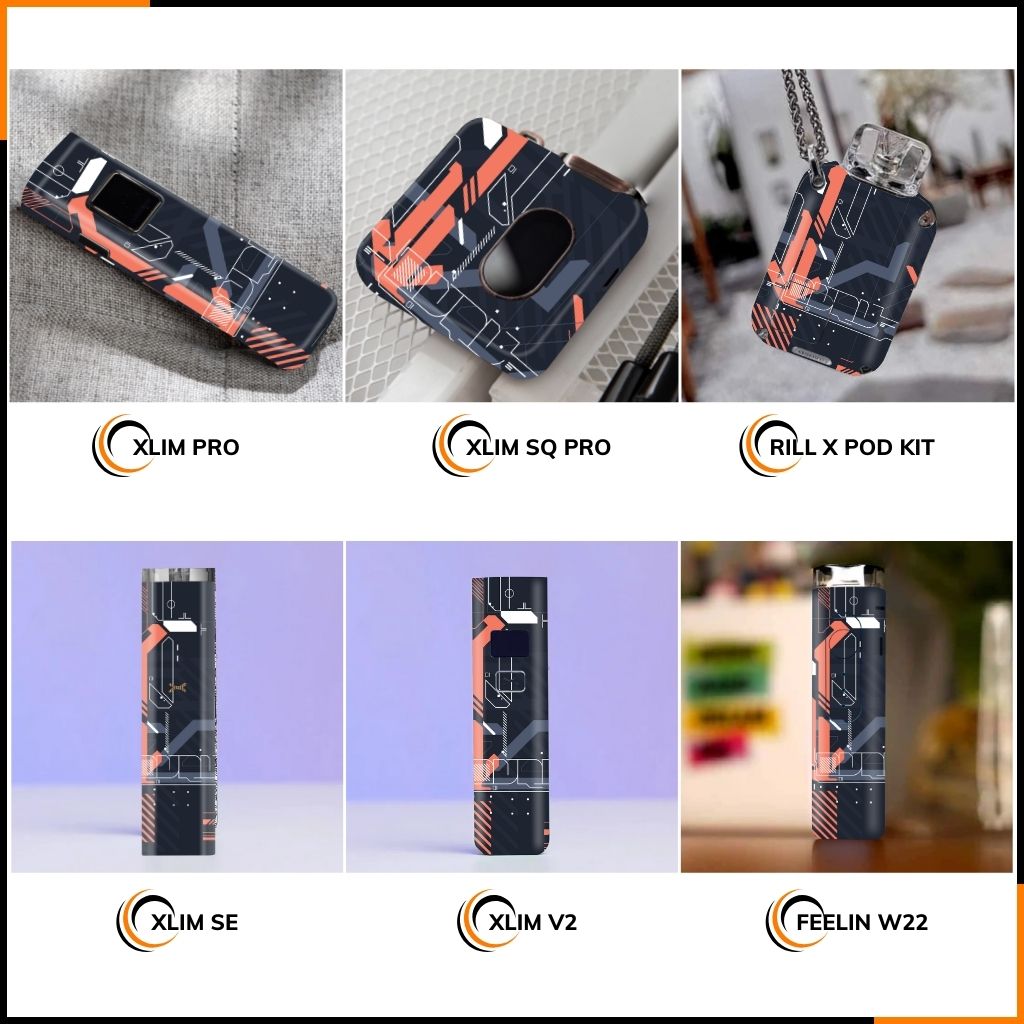 Miếng dán skin in hình xlim pro xlim v2, xlim se, rill x,feelin, xlim sq pro full viền [ T08 ] phụ kiện huỳnh tân store