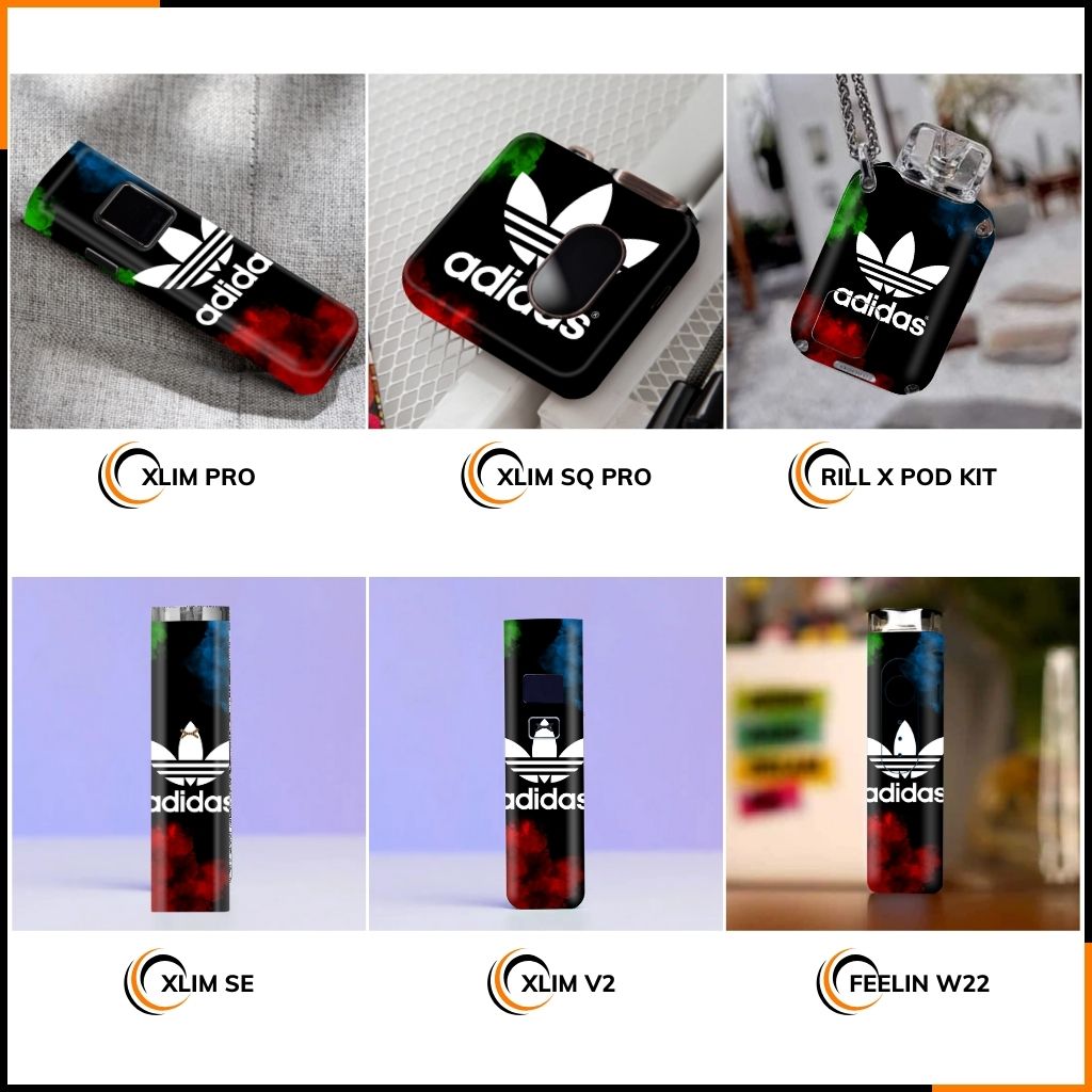 Miếng dán skin in hình xlim pro xlim v2, xlim se, rill x,feelin, xlim sq pro full viền [ E04 ] phụ kiện huỳnh tân store