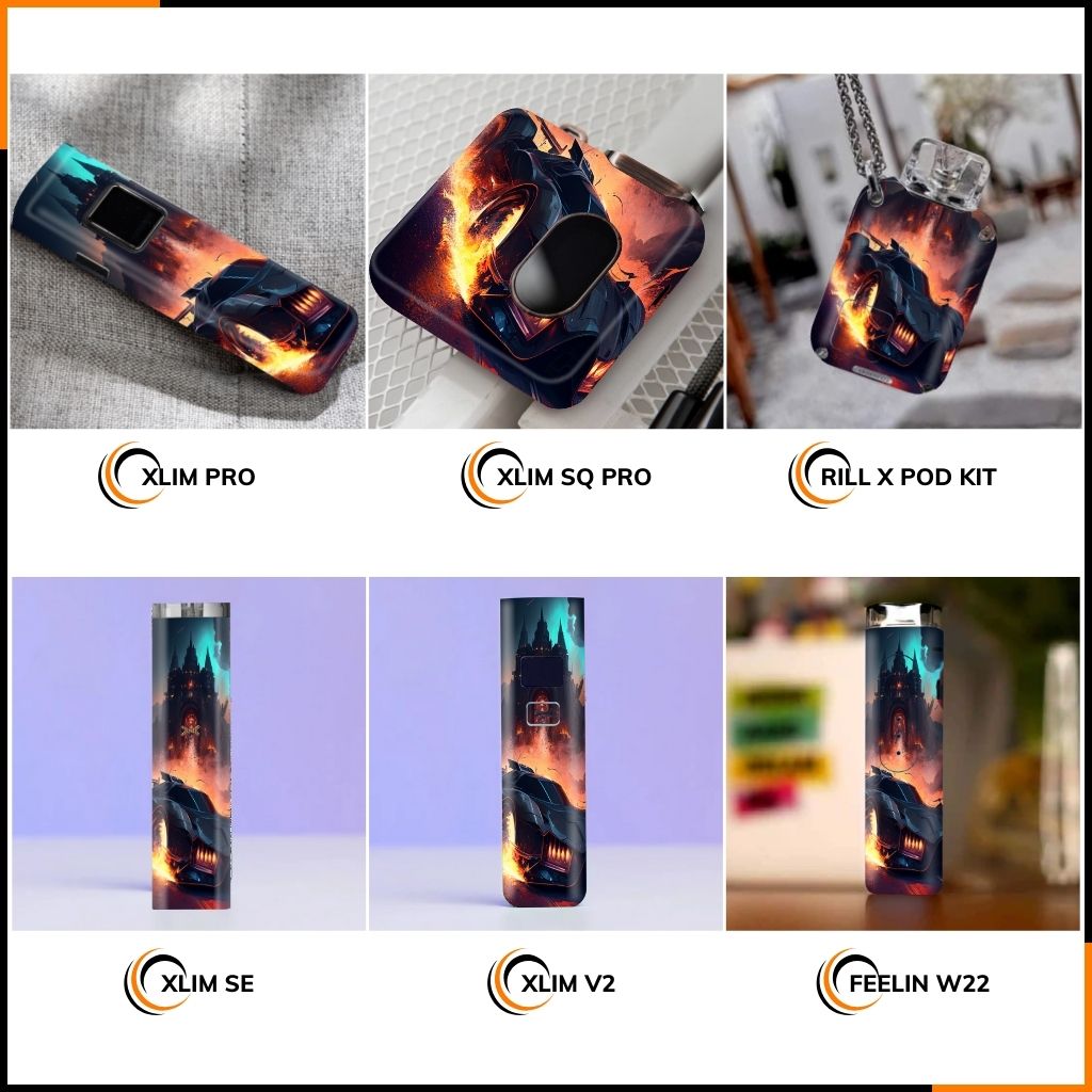 Miếng dán skin in hình xlim pro xlim v2, xlim se, rill x,feelin, xlim sq pro full viền [ Z01 ] phụ kiện huỳnh tân store