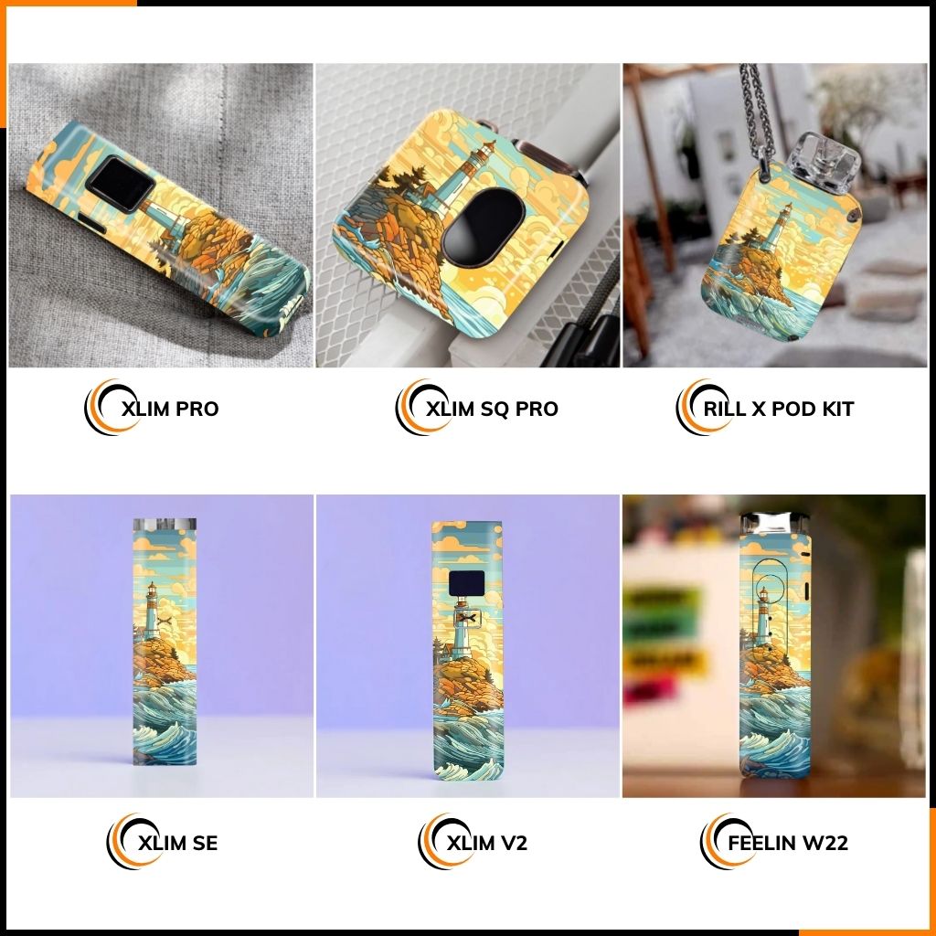 Miếng dán skin in hình xlim pro xlim v2, xlim se, rill x,feelin, xlim sq pro full viền [ W12 ] phụ kiện huỳnh tân store